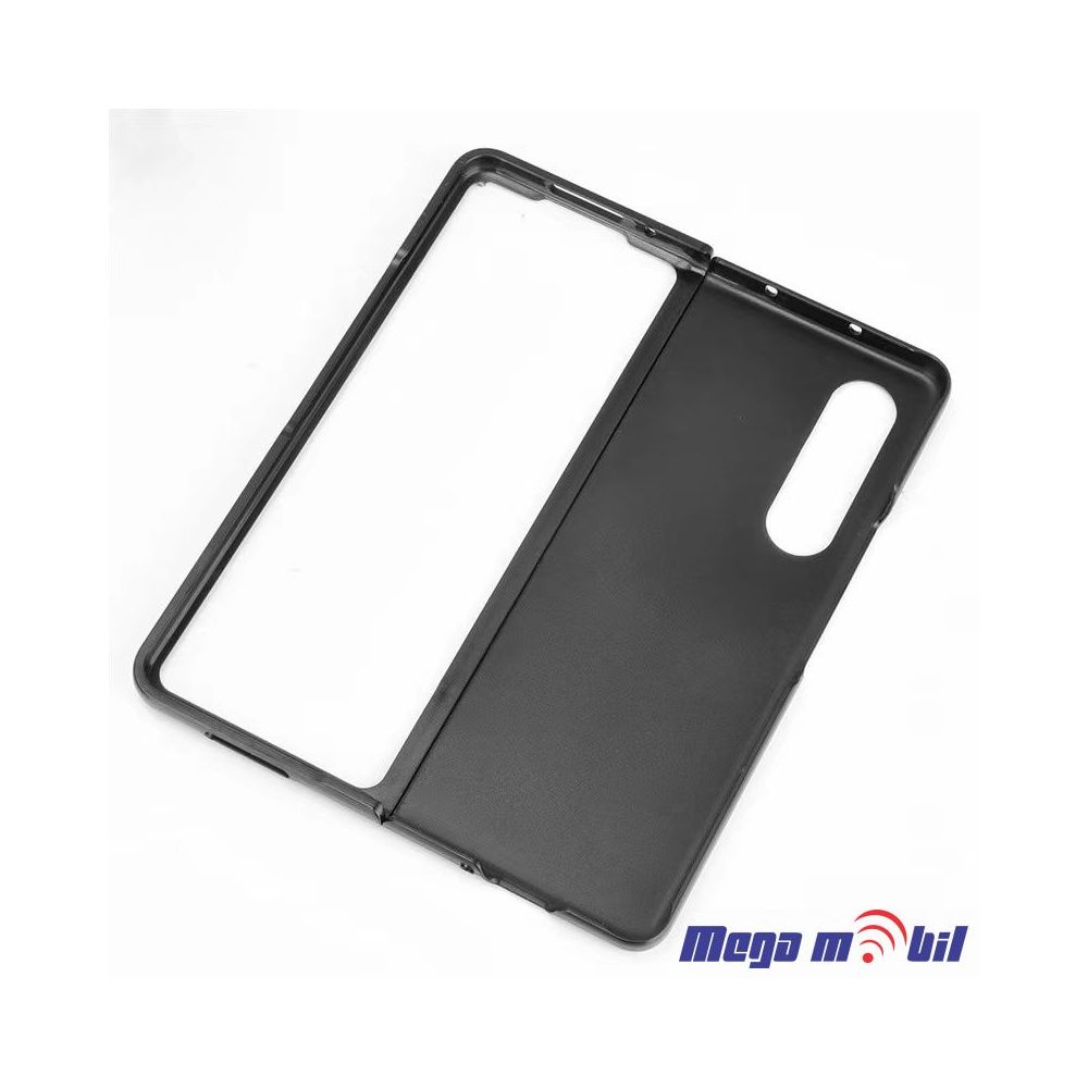 Futrola Samsung Galaxy Z Fold 4 Leather black (predna i zadna)